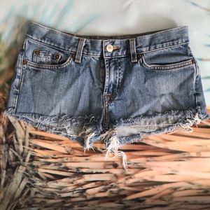 lucky brand denim shorts